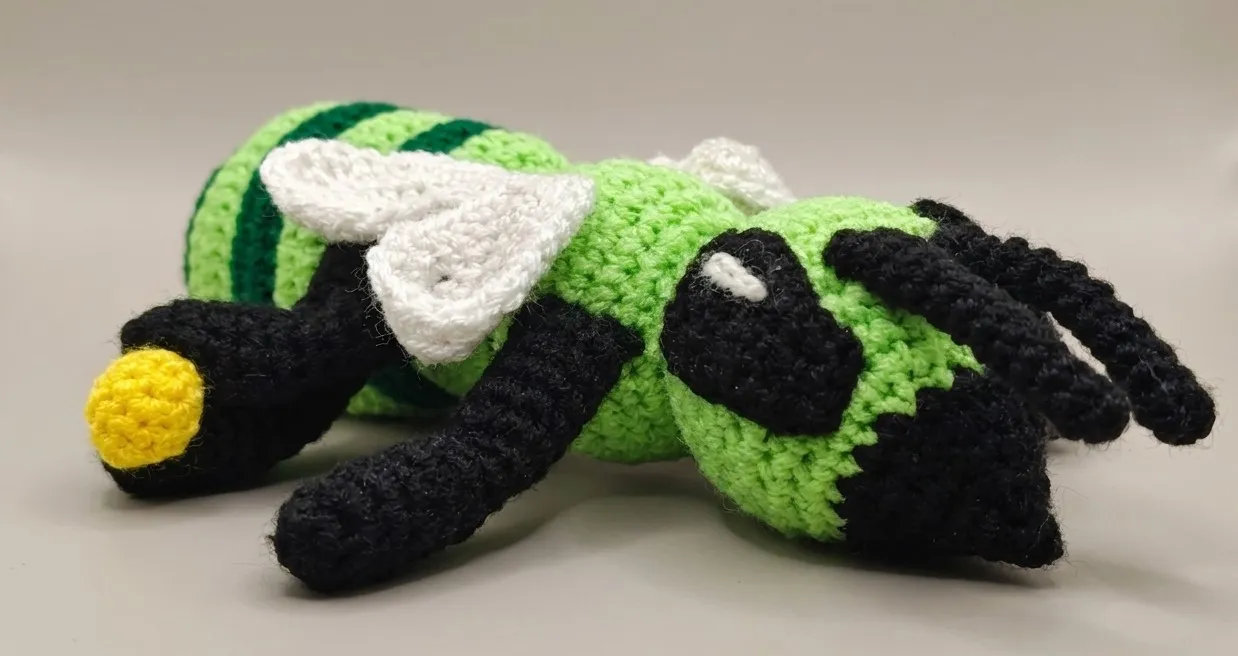 Peluche abeja nativa